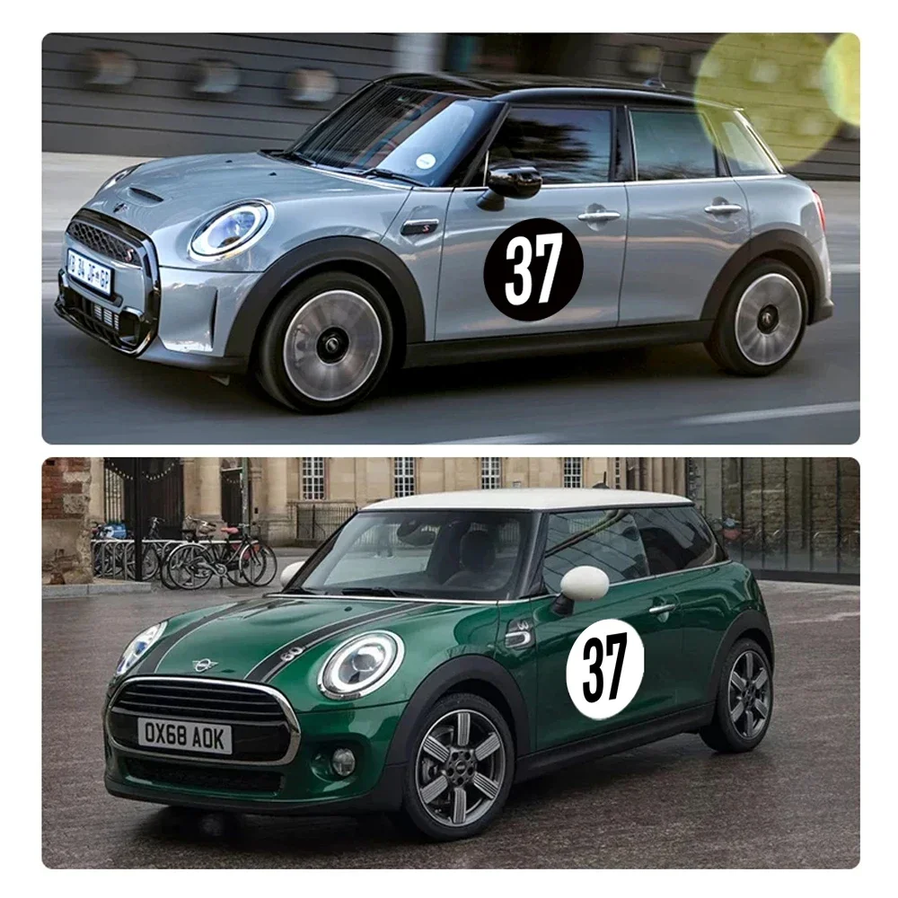 2pcs Car Door Side Sticker Graphics Number 37 Decal Decoration For MINI Cooper One Countryman F55 F56 F60 R55 R56 R60 Clubman
2pcs Car Door Side Sticker Graphics Number 37 Decal Decoration For MINI Cooper One Countryman F55 F56 F60 R55 R56 R60 Clubman