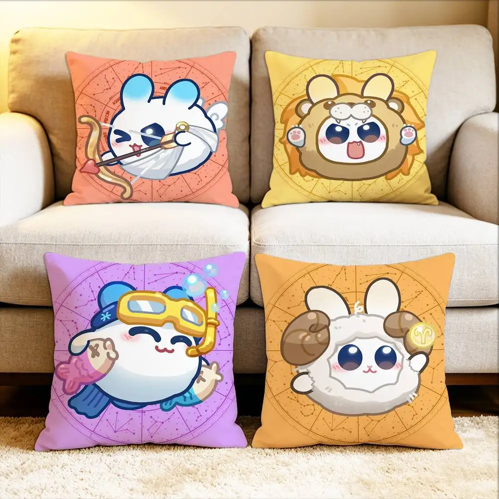 The twelve zodiac signs Various Sizes Square Pillow Case For Car Home Bedchamber Decor
The twelve zodiac signs Various Sizes Square Pillow Case For Car Home Bedchamber Decor