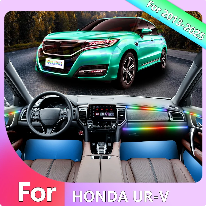 FILIPLI For 2016 For The Honda UR-V Ambient Light Car Gadgets Decorations Accessories 64 Colors Car Decoration Led App Remote
FILIPLI For 2016 For The Honda UR-V Ambient Light Car Gadgets Decorations Accessories 64 Colors Car Decoration Led App Remote