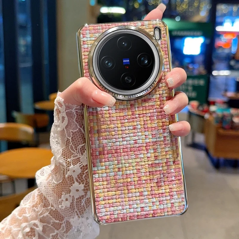 Applicablevivo X200 UltraHigh-grade Electroplated Phone Casex200sLight Luxury Colorful Woven Pattern
Applicablevivo X200 UltraHigh-grade Electroplated Phone Casex200sLight Luxury Colorful Woven Pattern