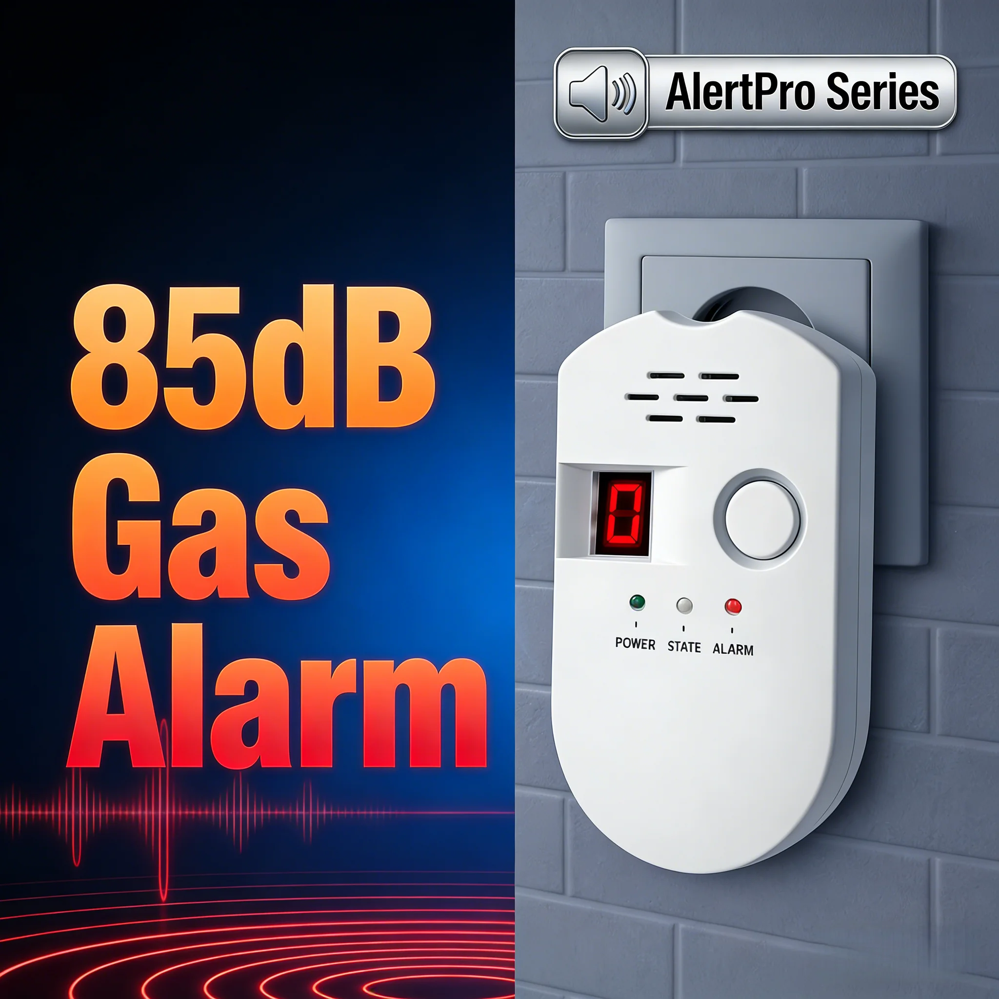 Умный цифровой детектор газа с Wi-Fi, подключаемый и использование дисплея в реальном времени, сигнализация 85 дБ для кухни природного газа и сжиженного нефтяного газа
Умный цифровой детектор газа с Wi-Fi, подключаемый и использование дисплея в реальном времени, сигнализация 85 дБ для кухни природного газа и сжиженного нефтяного газа