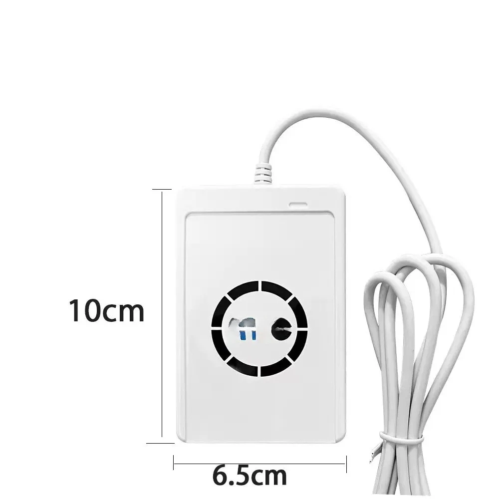 Adapted for ACR-122U Access Control Card Copy Reader IC Property Elevator Decryption Duplicator 13.56MHZ
Adapted for ACR-122U Access Control Card Copy Reader IC Property Elevator Decryption Duplicator 13.56MHZ
