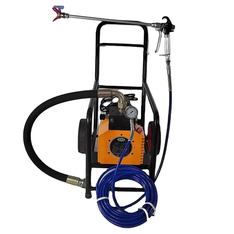 Crusher OP-1200A Industrial Grade Petrol/ Airless Putty Sprayer Brushless Motor 3600psi Max Pressure for Wall Paint
Crusher OP-1200A Industrial Grade Petrol/ Airless Putty Sprayer Brushless Motor 3600psi Max Pressure for Wall Paint