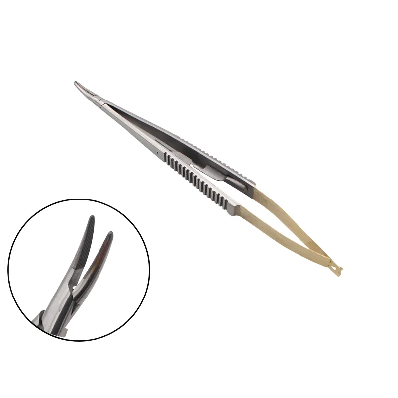 Dental Surgical Orthodontic Implant Straight/curved Castroviejo Needle Holders Tweezers Dental Pliers Dentistry Instruments Tool
Dental Surgical Orthodontic Implant Straight/curved Castroviejo Needle Holders Tweezers Dental Pliers Dentistry Instruments Tool