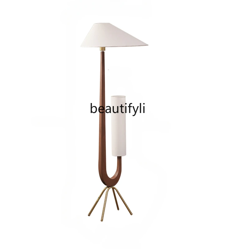 Nordic Retro Walnut Color Living Room Sofa Personalized Art Bedroom Bedside Decoration Table Lamp
Nordic Retro Walnut Color Living Room Sofa Personalized Art Bedroom Bedside Decoration Table Lamp