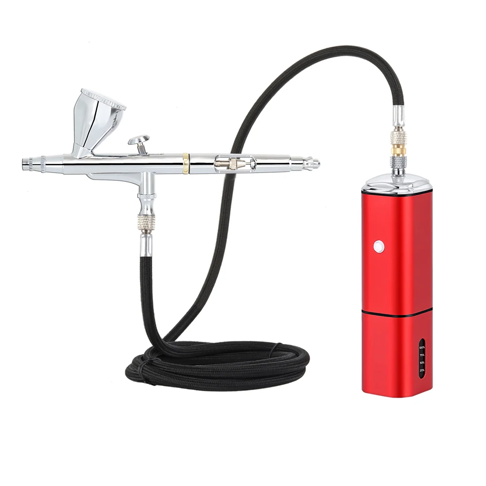 New Designs Portable Replace Battery Cordless Airbrush Compressor With Hose Set Type C Wireless Ladys Gifts
New Designs Portable Replace Battery Cordless Airbrush Compressor With Hose Set Type C Wireless Ladys Gifts