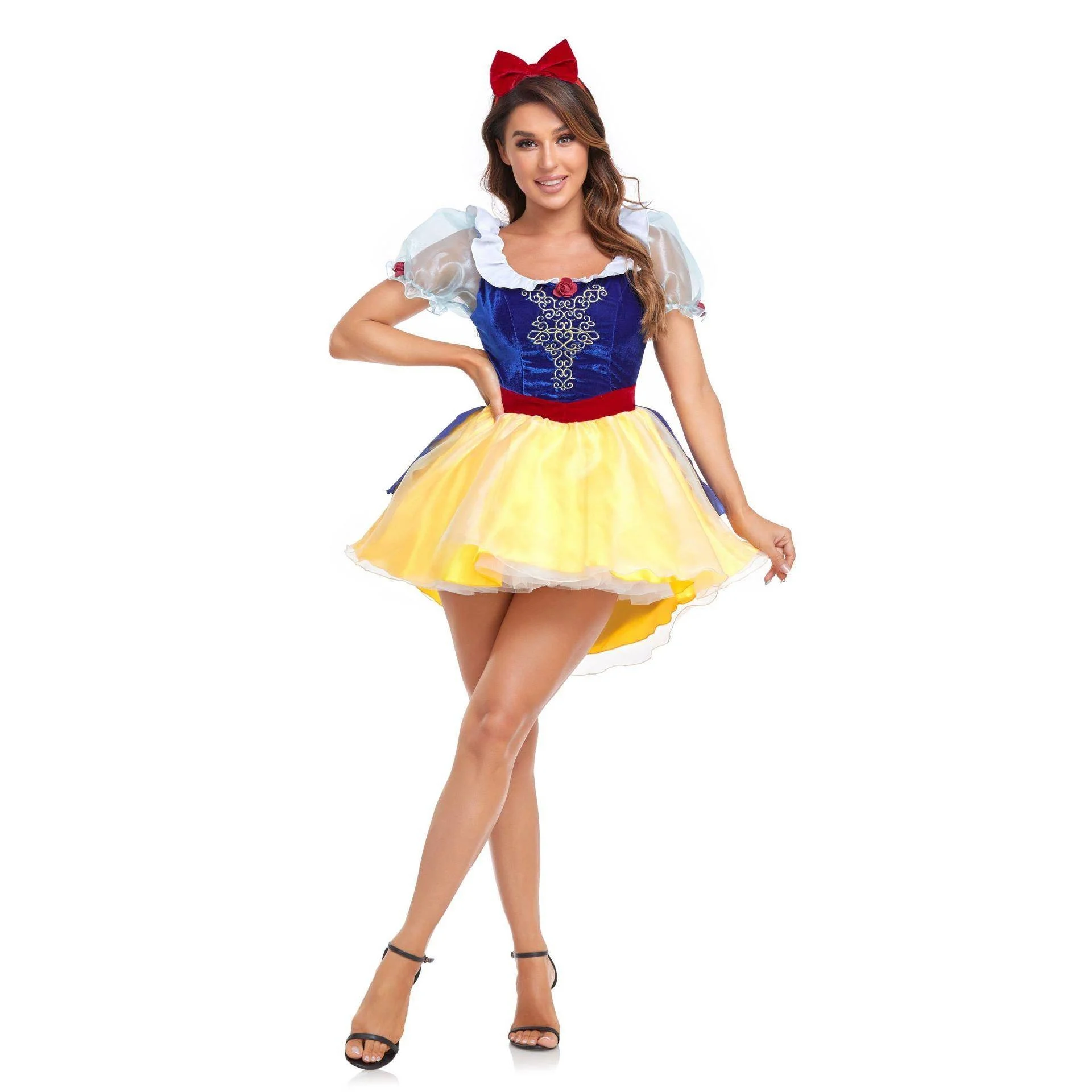 Adult Halloween Cosplay Princess Dress Ball Gown Snow White Masquerade Costume Traditional Chinese Ethnic Stage Performance W...
Adult Halloween Cosplay Princess Dress Ball Gown Snow White Masquerade Costume Traditional Chinese Ethnic Stage Performance W...