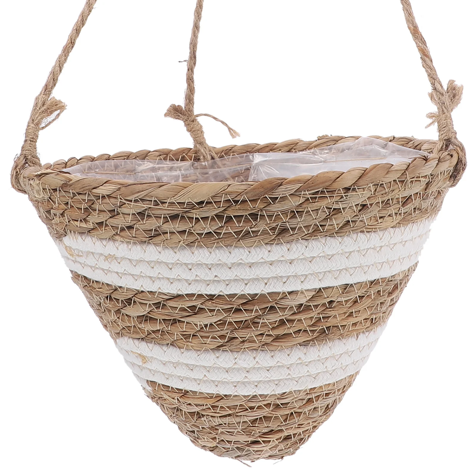 Woven Flower Planter Hanging Basket Decorative Vase Balcony Planter Holder Herbs Ferns Succulents Home Garden Courtyard
Woven Flower Planter Hanging Basket Decorative Vase Balcony Planter Holder Herbs Ferns Succulents Home Garden Courtyard