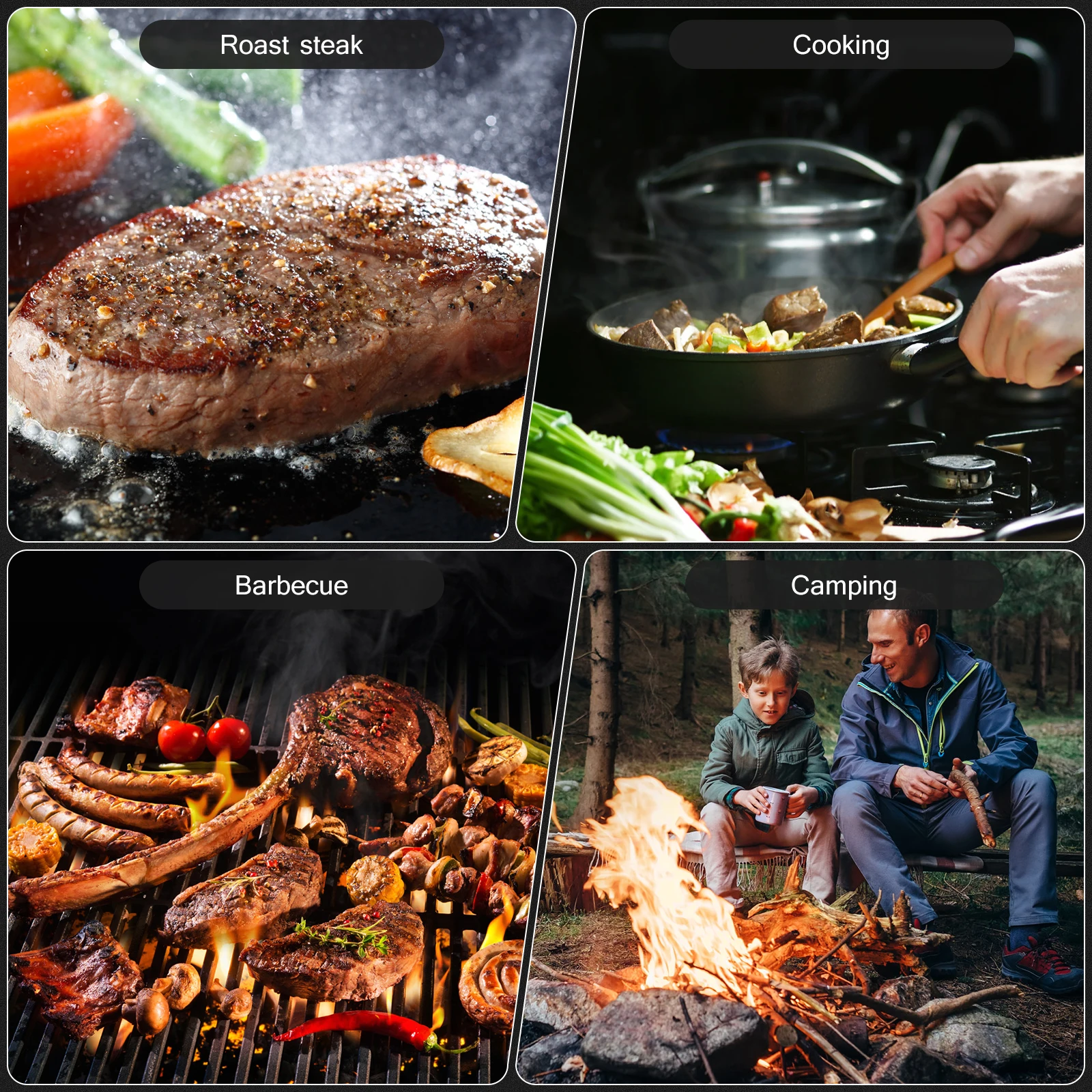 Stainless Steel Seasoning Shaker Condiment Jar Airtight Spice Container for Kitchen Restaurant BBQ Flavoring Holder
Stainless Steel Seasoning Shaker Condiment Jar Airtight Spice Container for Kitchen Restaurant BBQ Flavoring Holder