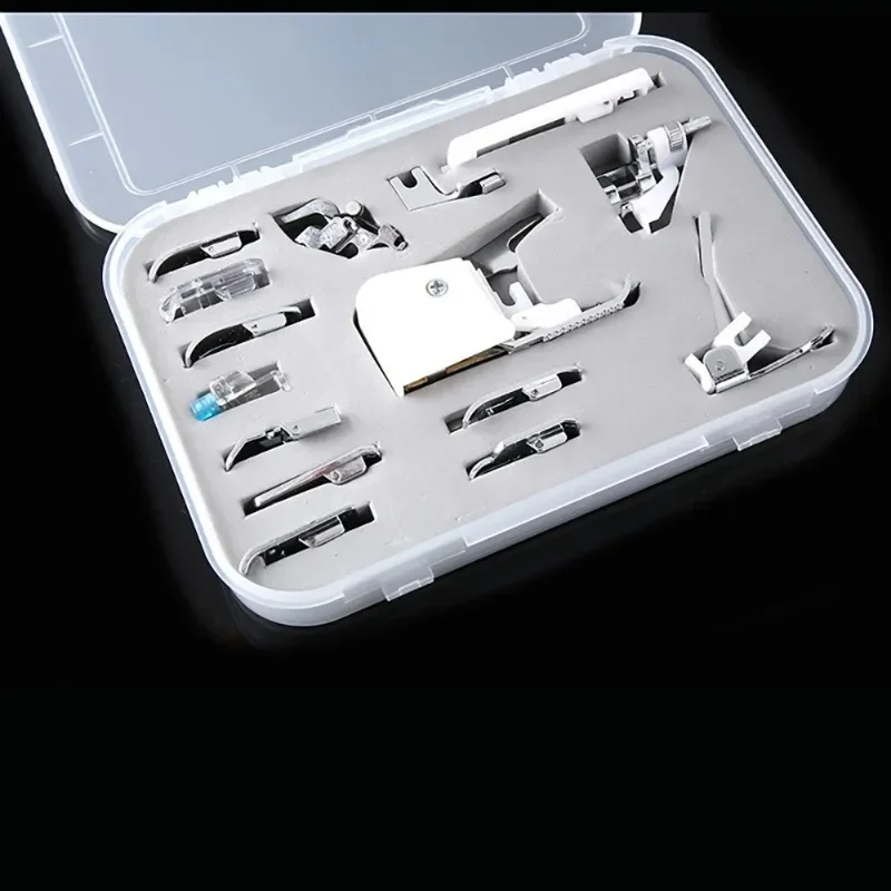 High Quality Household Sewing Machine Snap on Presser Foot Set Professional Low Handle Sewing Machine Presser Foot Set
High Quality Household Sewing Machine Snap on Presser Foot Set Professional Low Handle Sewing Machine Presser Foot Set