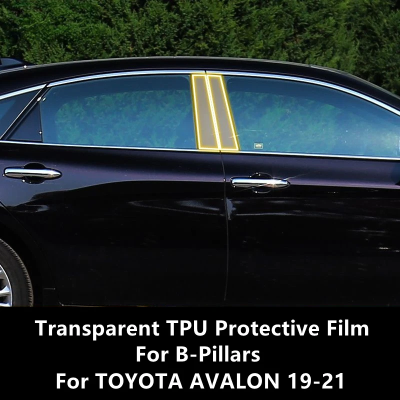 For TOYOTA AVALON 19-21 B-Pillars Transparent TPU Protective Film Anti-scratch Repair Film Accessories Refit
For TOYOTA AVALON 19-21 B-Pillars Transparent TPU Protective Film Anti-scratch Repair Film Accessories Refit