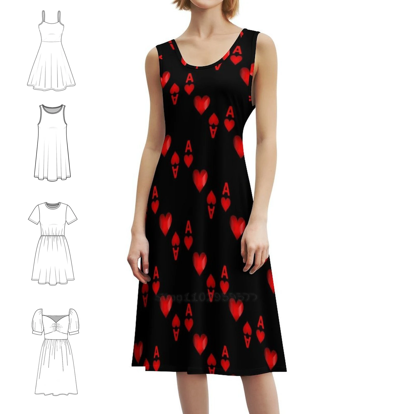 Ace Of Hearts 3D Boho Шикарное платье Элегантное модное пляжное свадебное платье Ace Of Hearts Playing Ace Hearts Poker Женская одежда
Ace Of Hearts 3D Boho Шикарное платье Элегантное модное пляжное свадебное платье Ace Of Hearts Playing Ace Hearts Poker Женская одежда