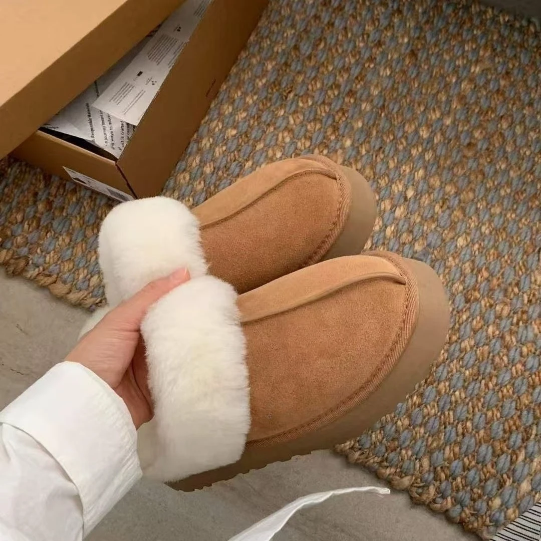 Зимние сапоги Sanpo Star Slipper из овчины, противоскользящие и утолщенные, на толстой подошве, теплая, модная домашняя одежда для женщин
Зимние сапоги Sanpo Star Slipper из овчины, противоскользящие и утолщенные, на толстой подошве, теплая, модная домашняя одежда для женщин