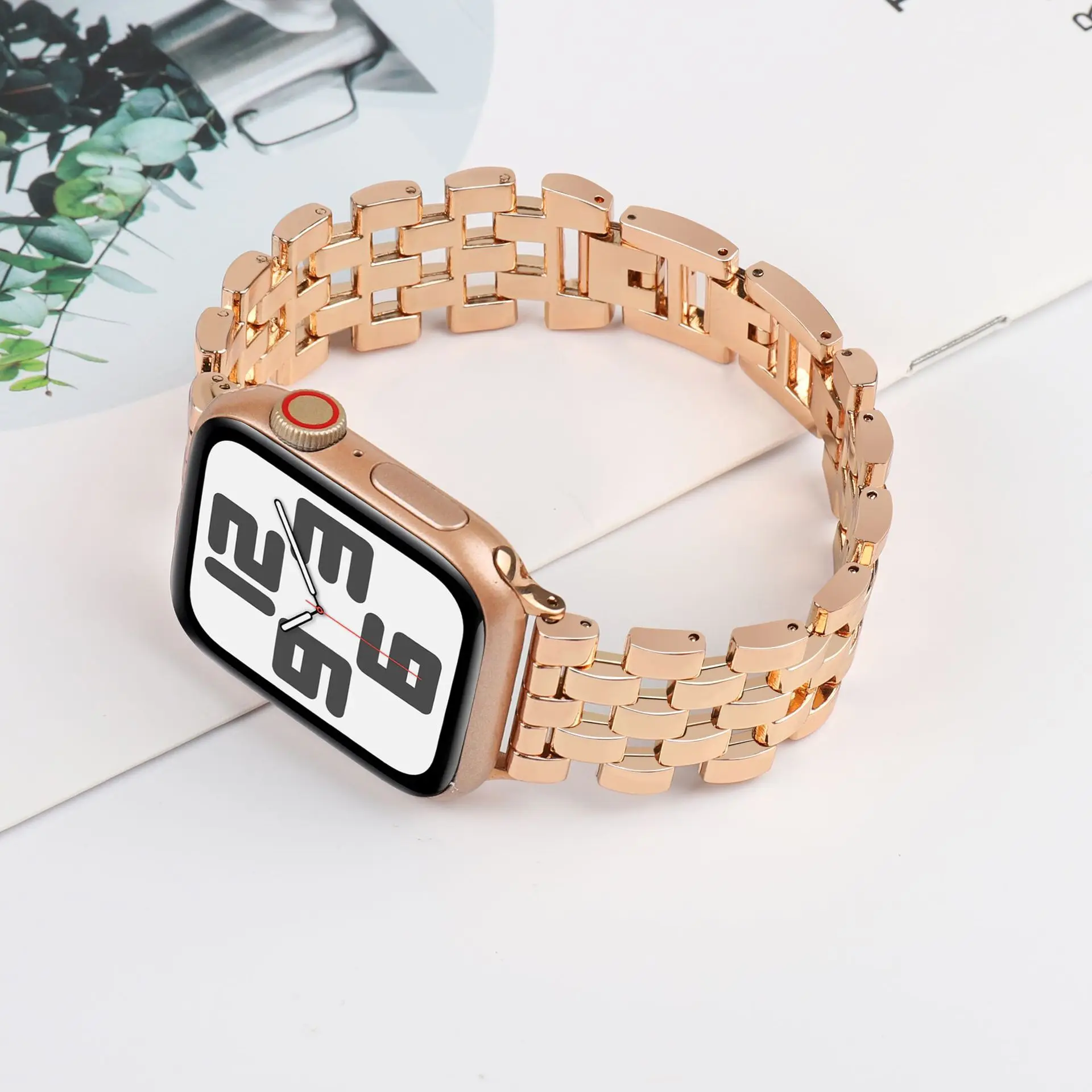Women Stainless Steel Band for Apple Watch 10 42mm 46mm Bracelet iWatch 9 8 7 6 5 4 Se 3 Ultra 2 49mm 45 41 40mm 44mm 38mm Strap
Women Stainless Steel Band for Apple Watch 10 42mm 46mm Bracelet iWatch 9 8 7 6 5 4 Se 3 Ultra 2 49mm 45 41 40mm 44mm 38mm Strap
