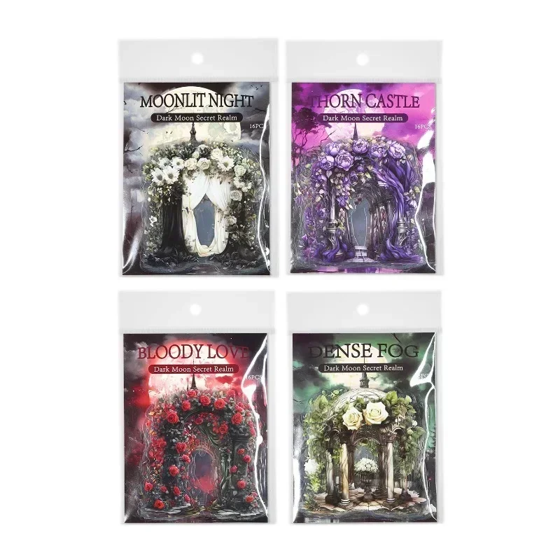 16pcs mirror handbook dark bottoming gothic moon dark bottoming gothic retro collage Sticker bag DIY base Writing 163*108MM
16pcs mirror handbook dark bottoming gothic moon dark bottoming gothic retro collage Sticker bag DIY base Writing 163*108MM