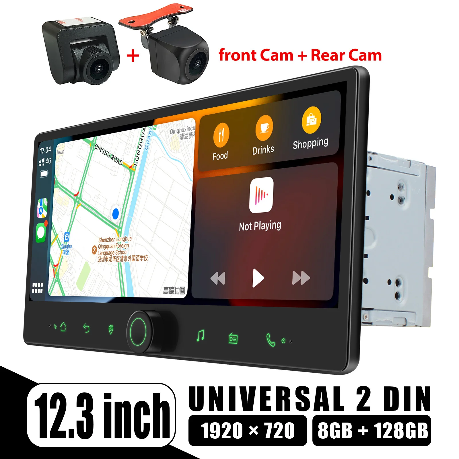 JOYFORWA 12.3 Inch Upgrade Car Radio Stereo Autoradio Multimedia Video Player With Apple Carplay Android Auto Wireless
JOYFORWA 12.3 Inch Upgrade Car Radio Stereo Autoradio Multimedia Video Player With Apple Carplay Android Auto Wireless