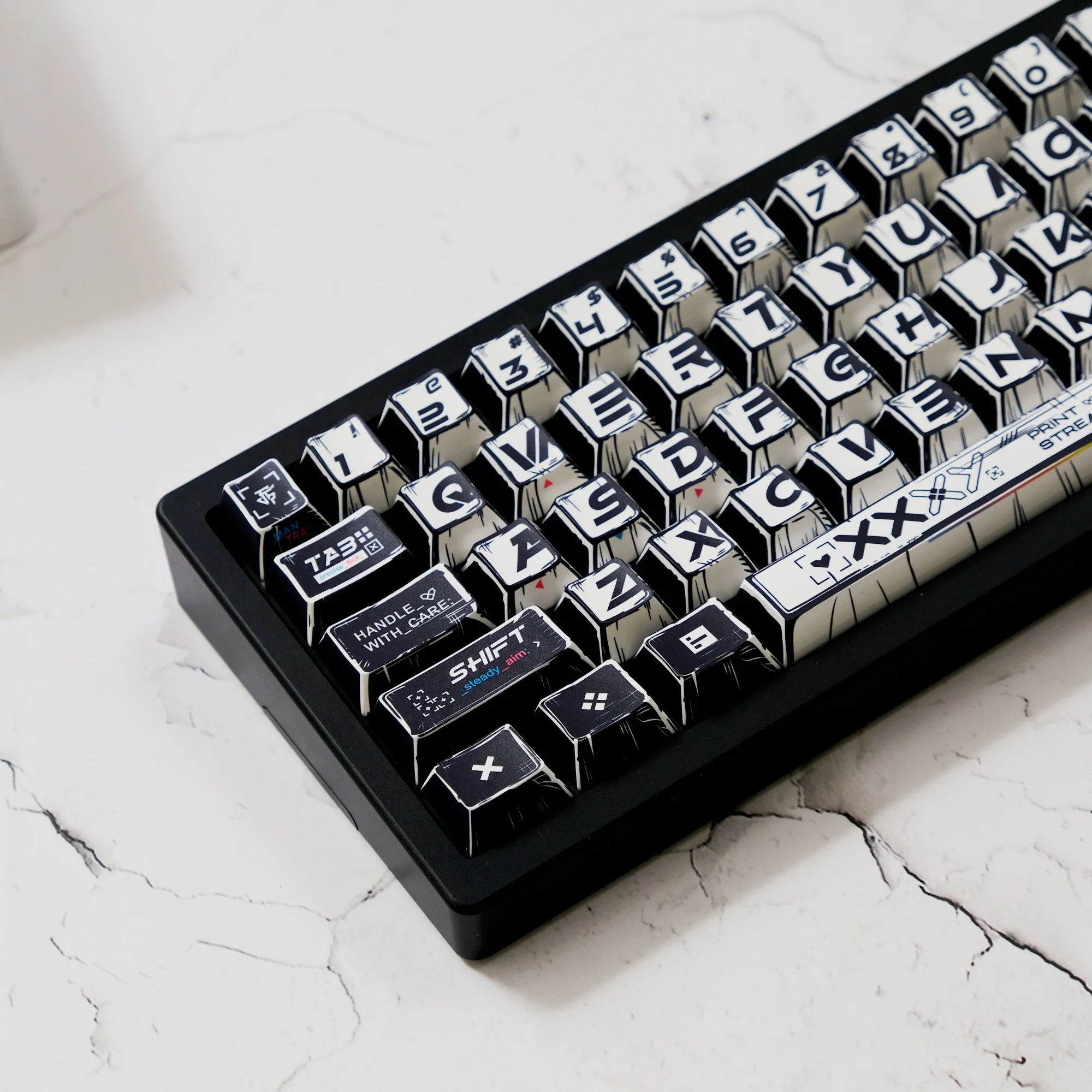 Cherry PBT Keycaps Comic Print Stream CS GO Dye Sub Keycap For Mechancial Keyboard Gaming Custom DIY Wooting Rainy75 Key Caps
Cherry PBT Keycaps Comic Print Stream CS GO Dye Sub Keycap For Mechancial Keyboard Gaming Custom DIY Wooting Rainy75 Key Caps