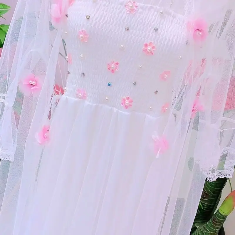 Women's Summer Long Strap Dr Exlongated awl Two-piece T Cleanfit Mid-waist A-line Skirt Princ Sve Collar
Women's Summer Long Strap Dr Exlongated awl Two-piece T Cleanfit Mid-waist A-line Skirt Princ Sve Collar