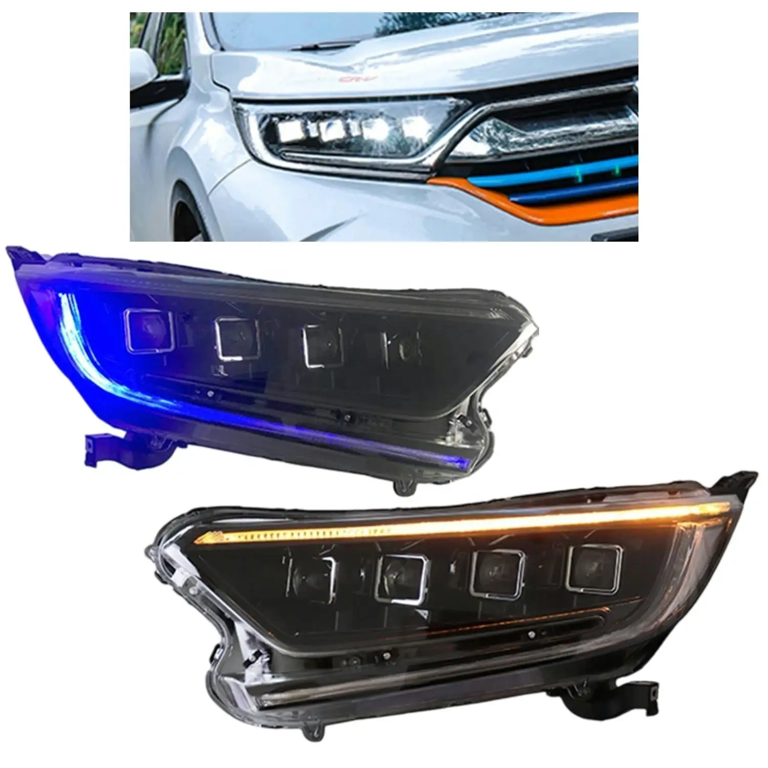 Светодиодная фара для CRV CR-V 2017-2022, передняя фара, динамический указатель поворота, автозапчасти
Светодиодная фара для CRV CR-V 2017-2022, передняя фара, динамический указатель поворота, автозапчасти