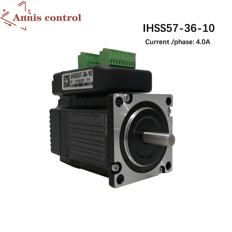 Nema 23 Servo Motor iHSS57-36-10 142Oz-in 1.0Nm57x56mm 20-50v 4.0A Hybrid Servo Stepper Closed Loop Mot CNC engraving machine
Nema 23 Servo Motor iHSS57-36-10 142Oz-in 1.0Nm57x56mm 20-50v 4.0A Hybrid Servo Stepper Closed Loop Mot CNC engraving machine