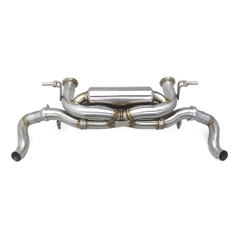 Custom Catback Muffler For Audi R8 V10 2020-2024 Supersport Car Stainless Steel Pipe OEM Valve Exhaust System With Control Kit
Custom Catback Muffler For Audi R8 V10 2020-2024 Supersport Car Stainless Steel Pipe OEM Valve Exhaust System With Control Kit