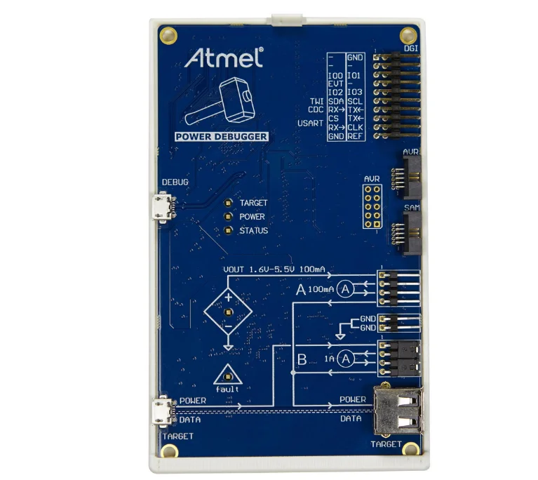 ATPOWERDEBUGGER Power Debugger Programming Simulation Download Microchip AVR SAM
ATPOWERDEBUGGER Power Debugger Programming Simulation Download Microchip AVR SAM