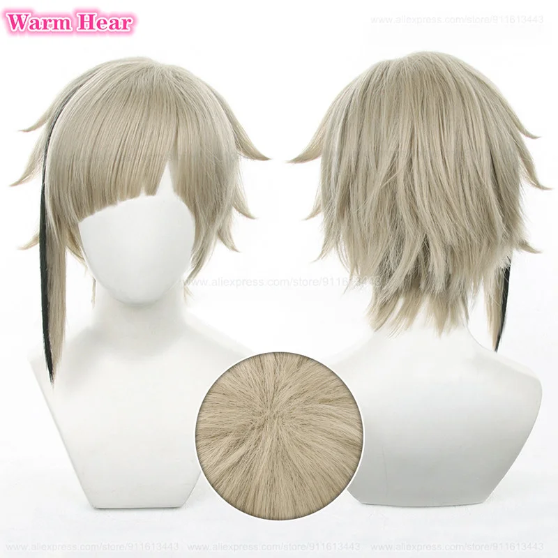 High Quality Nakajima Atsushi Synthetic Cosplay Wig Anime Cos Long 40cm Flaxen Wigs Heat Resistant Unisex Wigs + Free Wig Cap
High Quality Nakajima Atsushi Synthetic Cosplay Wig Anime Cos Long 40cm Flaxen Wigs Heat Resistant Unisex Wigs + Free Wig Cap