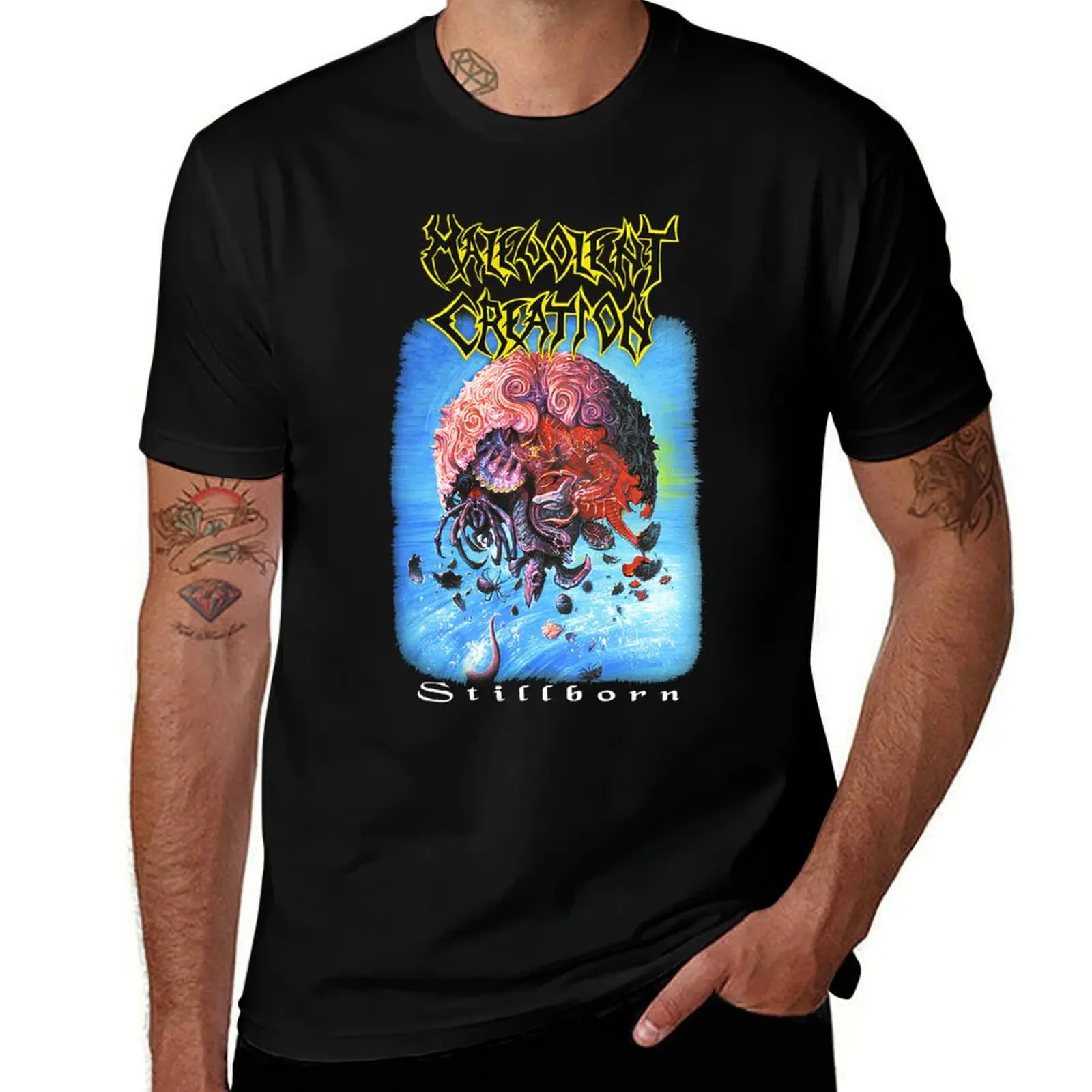 Malevolent Creation T-Shirt Big Size Short Sleeve Tee for Men
Malevolent Creation T-Shirt Big Size Short Sleeve Tee for Men