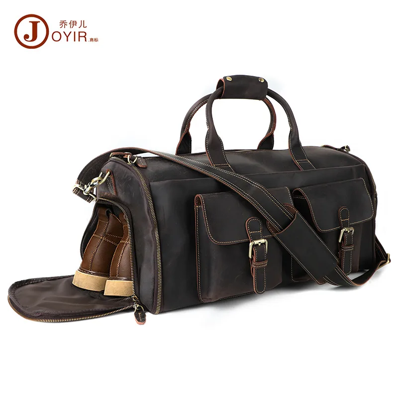 Fitness suit storage bag men's retro leather folding travel bags fashion accessories high-end birthday gift new
Fitness suit storage bag men's retro leather folding travel bags fashion accessories high-end birthday gift new
