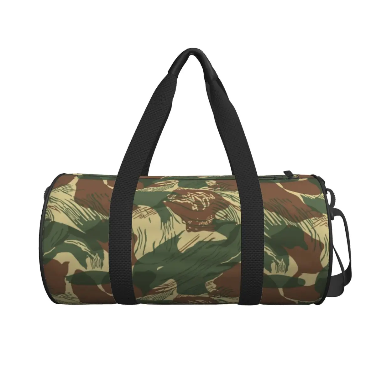 Rhodesian Brush Stroke Camouflage Large Duffle Gym Bag Waterproof Duffle Travel Bags Handbags Fitness bag
Rhodesian Brush Stroke Camouflage Large Duffle Gym Bag Waterproof Duffle Travel Bags Handbags Fitness bag