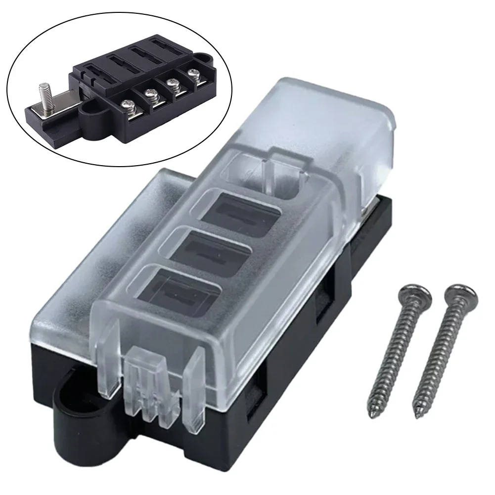 1Set Car 4 Way Fuse Holder Compact 12V/24V Vehicle Truck Car Marine Fuse Box Accessories Easy Installation
1Set Car 4 Way Fuse Holder Compact 12V/24V Vehicle Truck Car Marine Fuse Box Accessories Easy Installation