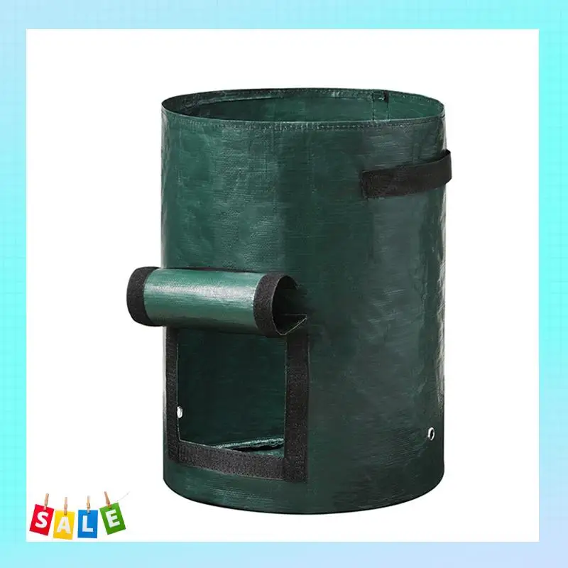 A56X 2 PCS Garden Potato Grow Bag PE Fabrics Gardening Thicken Pot Vegetables Planter Tub With Handles And Access Flap, A
A56X 2 PCS Garden Potato Grow Bag PE Fabrics Gardening Thicken Pot Vegetables Planter Tub With Handles And Access Flap, A