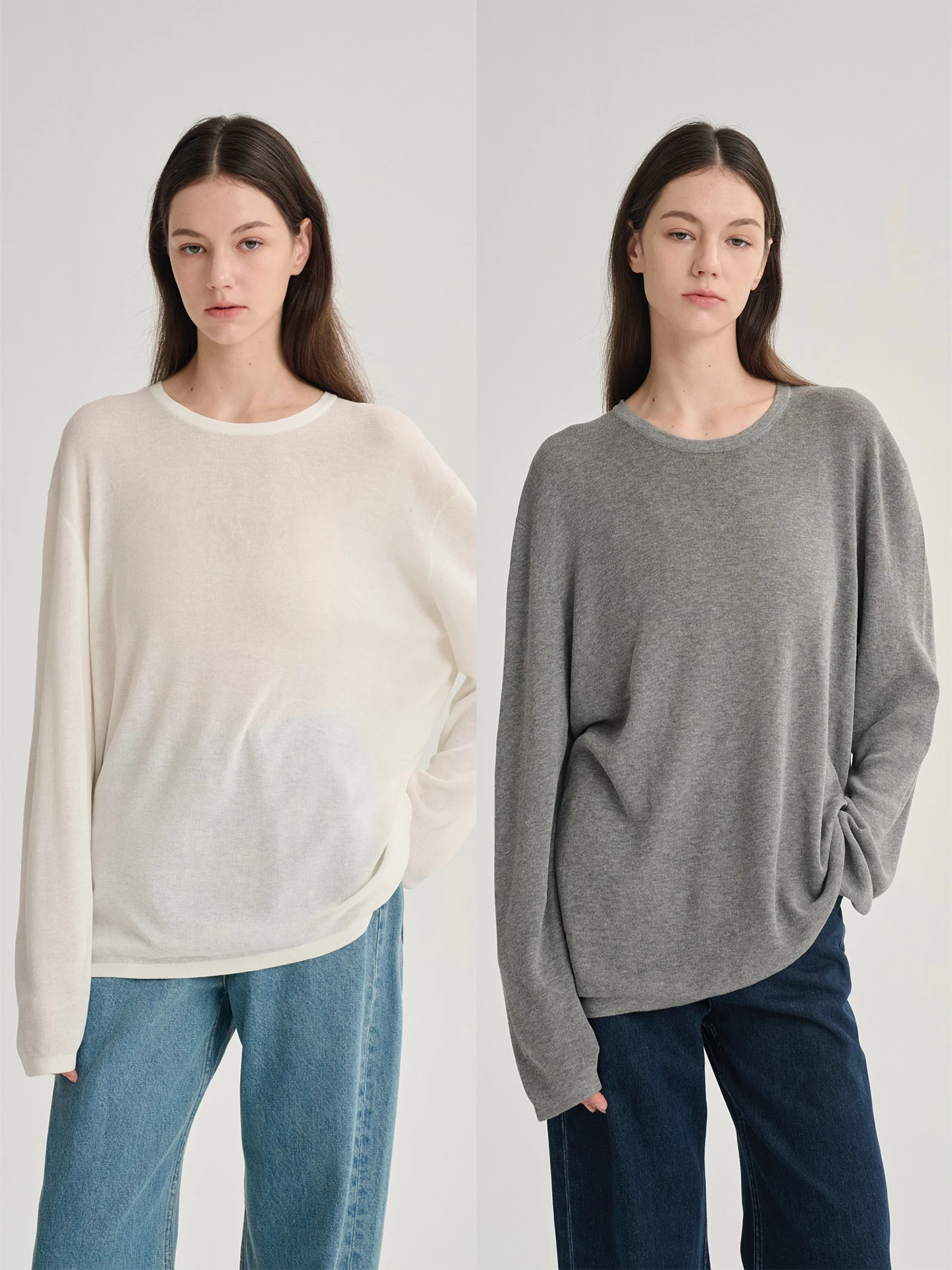 Maison Cecile Women's Comfortable Breathable Loose Long Sve Knitted Top in Lyocell Linen Four-Color Trendy Versatile
Maison Cecile Women's Comfortable Breathable Loose Long Sve Knitted Top in Lyocell Linen Four-Color Trendy Versatile