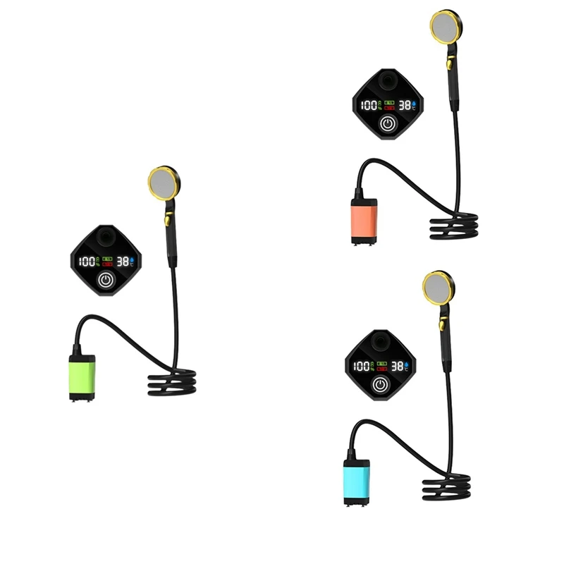 7800Mah Portable Shower Pump Rechargeable Electric Shower Pump With Smart Digital Display
7800Mah Portable Shower Pump Rechargeable Electric Shower Pump With Smart Digital Display