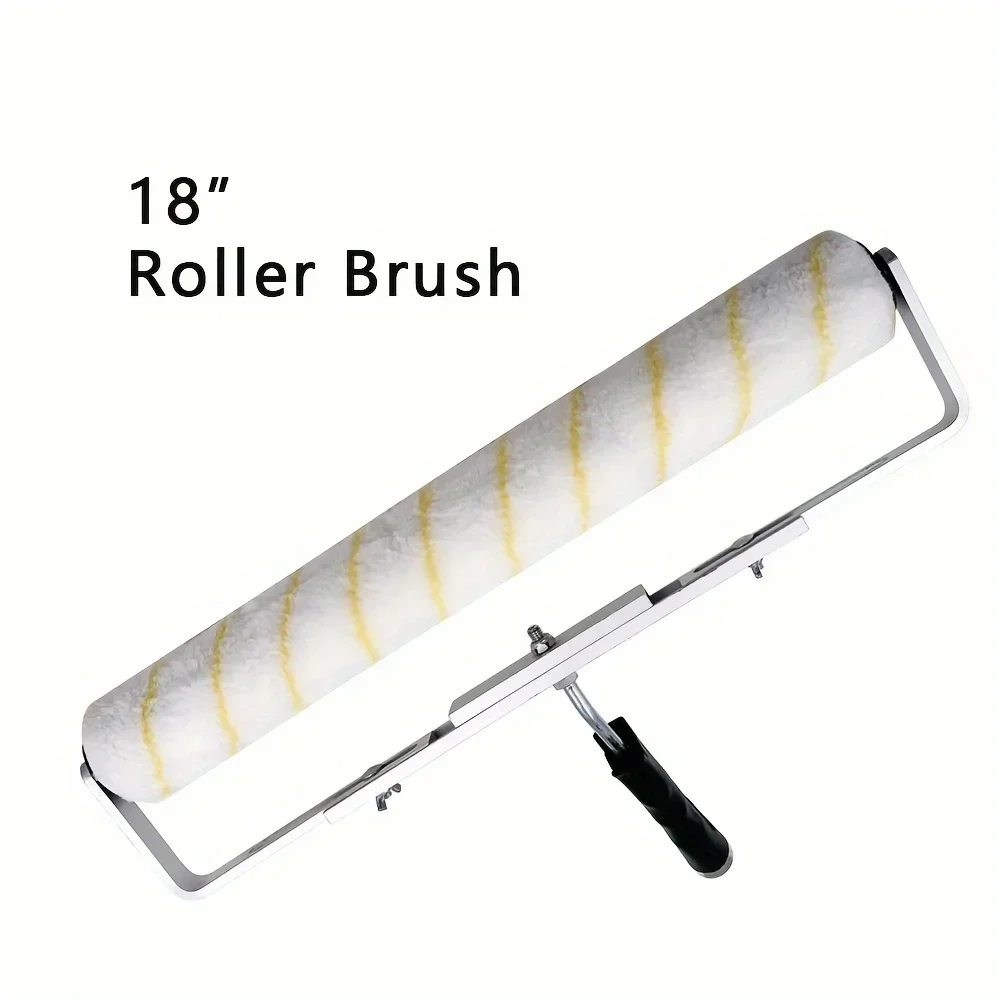 18inch Paint Roller Brush Aluminum Alloy Roller Frame Painting Handle Tool for Wall Decorative House Tool Support
18inch Paint Roller Brush Aluminum Alloy Roller Frame Painting Handle Tool for Wall Decorative House Tool Support