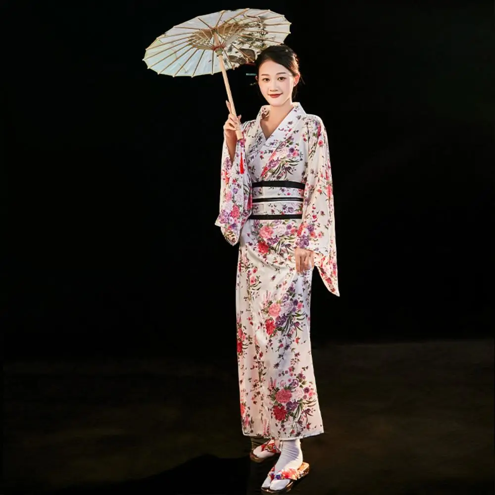 Cosplay Costume Traditional Japanese Kimono Japanese Style Printed Floral Sakura Girl Kimono Dress Asian Elegance
Cosplay Costume Traditional Japanese Kimono Japanese Style Printed Floral Sakura Girl Kimono Dress Asian Elegance