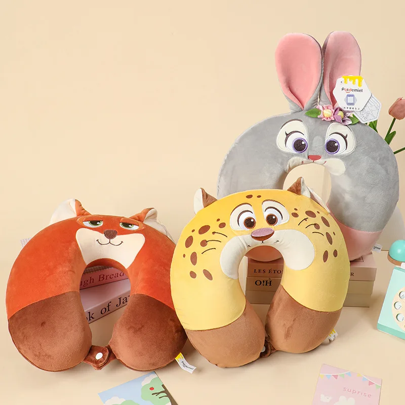 Zootopia 30 см плюшевая кукла игрушка U-образная подушка Джуди Ник Леопард полицейский плюшевая U-образная модная подушка для шеи с медленным отскоком 
Zootopia 30 см плюшевая кукла игрушка U-образная подушка Джуди Ник Леопард полицейский плюшевая U-образная модная подушка для шеи с медленным отскоком