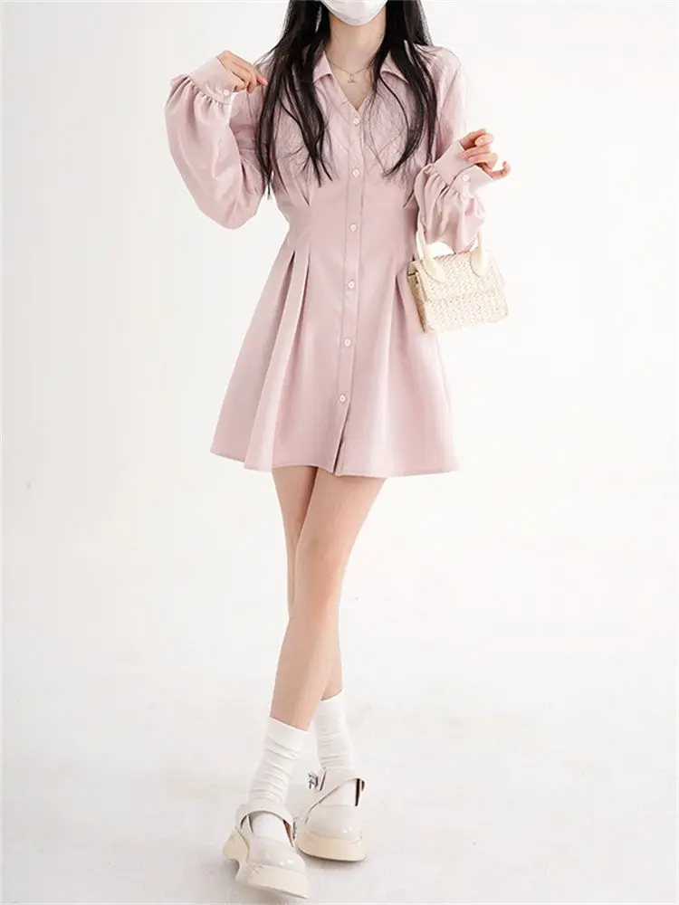 Korean High Quality Version Of Chic Fashinable With Slim Dress For Women'S Spring Autumn Elegant Casual Waistband Shirt Skirt
Korean High Quality Version Of Chic Fashinable With Slim Dress For Women'S Spring Autumn Elegant Casual Waistband Shirt Skirt