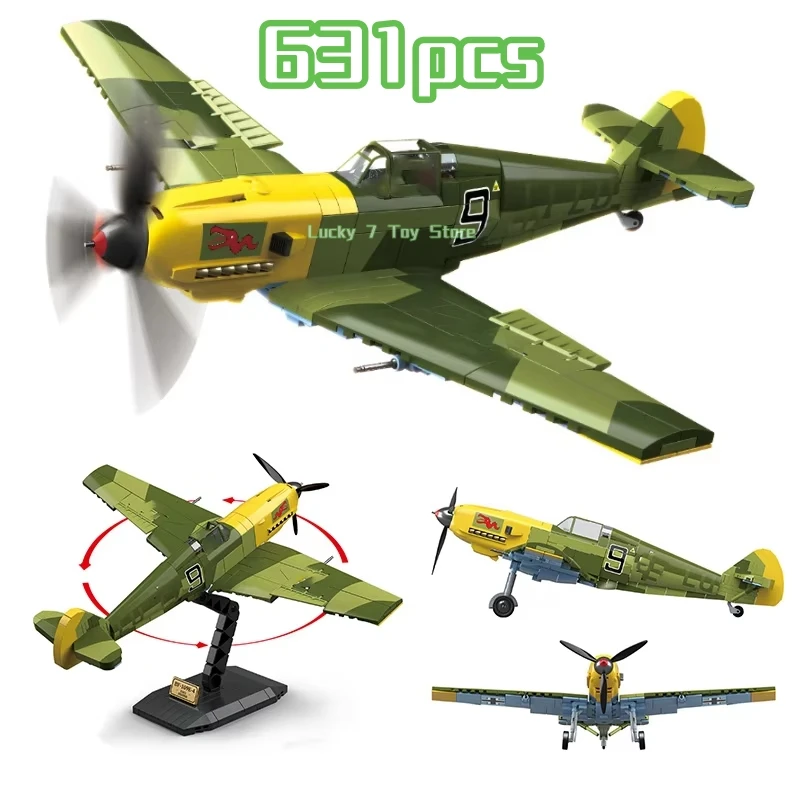 631 шт. BF-109E истребитель, строительные блоки, мировая война II, классический самолет MOC, модель в сборе, головоломка, кирпичи, игрушки, детские рождественские подарки
631 шт. BF-109E истребитель, строительные блоки, мировая война II, классический самолет MOC, модель в сборе, головоломка, кирпичи, игрушки, детские рождественские подарки
