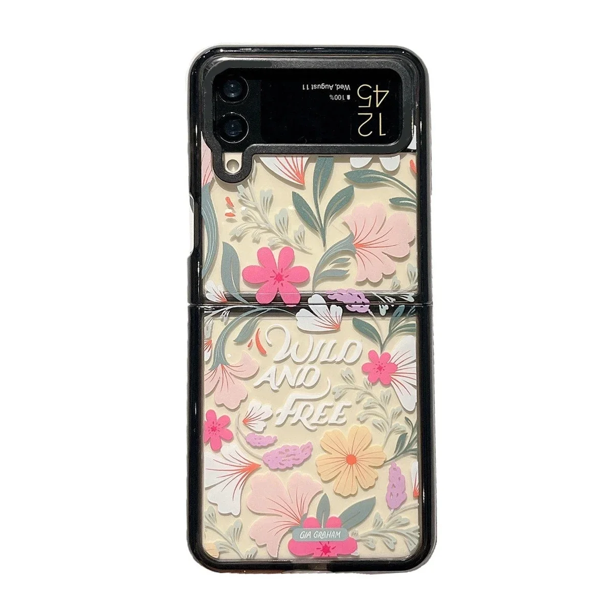 Black Border Acrylic Flower Phone Case for Samsung Galaxy Z Flip 5 4 3 Back Cover for ZFlip3 ZFlip4 ZFlip5 Hard Case Shell
Black Border Acrylic Flower Phone Case for Samsung Galaxy Z Flip 5 4 3 Back Cover for ZFlip3 ZFlip4 ZFlip5 Hard Case Shell