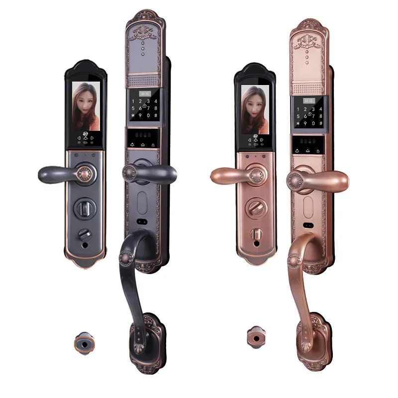 3D Face & Fingerprint Recognition Smart Door Lock Video Calling & WiFi Enabled for Security Doors in Apartments & Villas
3D Face & Fingerprint Recognition Smart Door Lock Video Calling & WiFi Enabled for Security Doors in Apartments & Villas