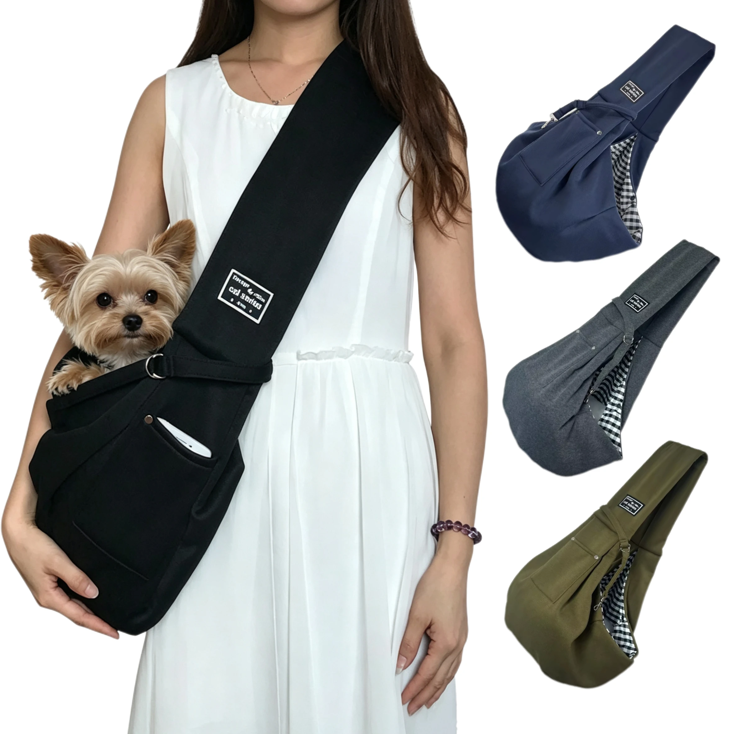Outdoor Travel Portable Cat Puppy Sling Carrier Bag Dog Bag Pet Crossbody Shoulder Bag Pet Dog Carrying Supplies Accessories
Outdoor Travel Portable Cat Puppy Sling Carrier Bag Dog Bag Pet Crossbody Shoulder Bag Pet Dog Carrying Supplies Accessories
