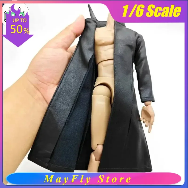 Черное длинное пальто из искусственной кожи для мужской фигурки 12 дюймов (масштаб 1/6), тонкая ветровка, мягкая модель для фигурок с узким телосложением.
Черное длинное пальто из искусственной кожи для мужской фигурки 12 дюймов (масштаб 1/6), тонкая ветровка, мягкая модель для фигурок с узким телосложением.