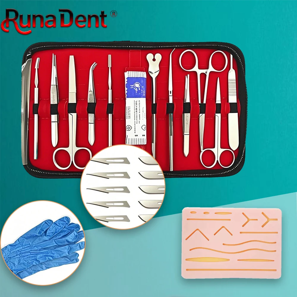 Anatomy Teaching Equipment Stainless Steel Probe Scissors Tweezers Student Experimental Tool Kit Educational Lab Instruments
Anatomy Teaching Equipment Stainless Steel Probe Scissors Tweezers Student Experimental Tool Kit Educational Lab Instruments