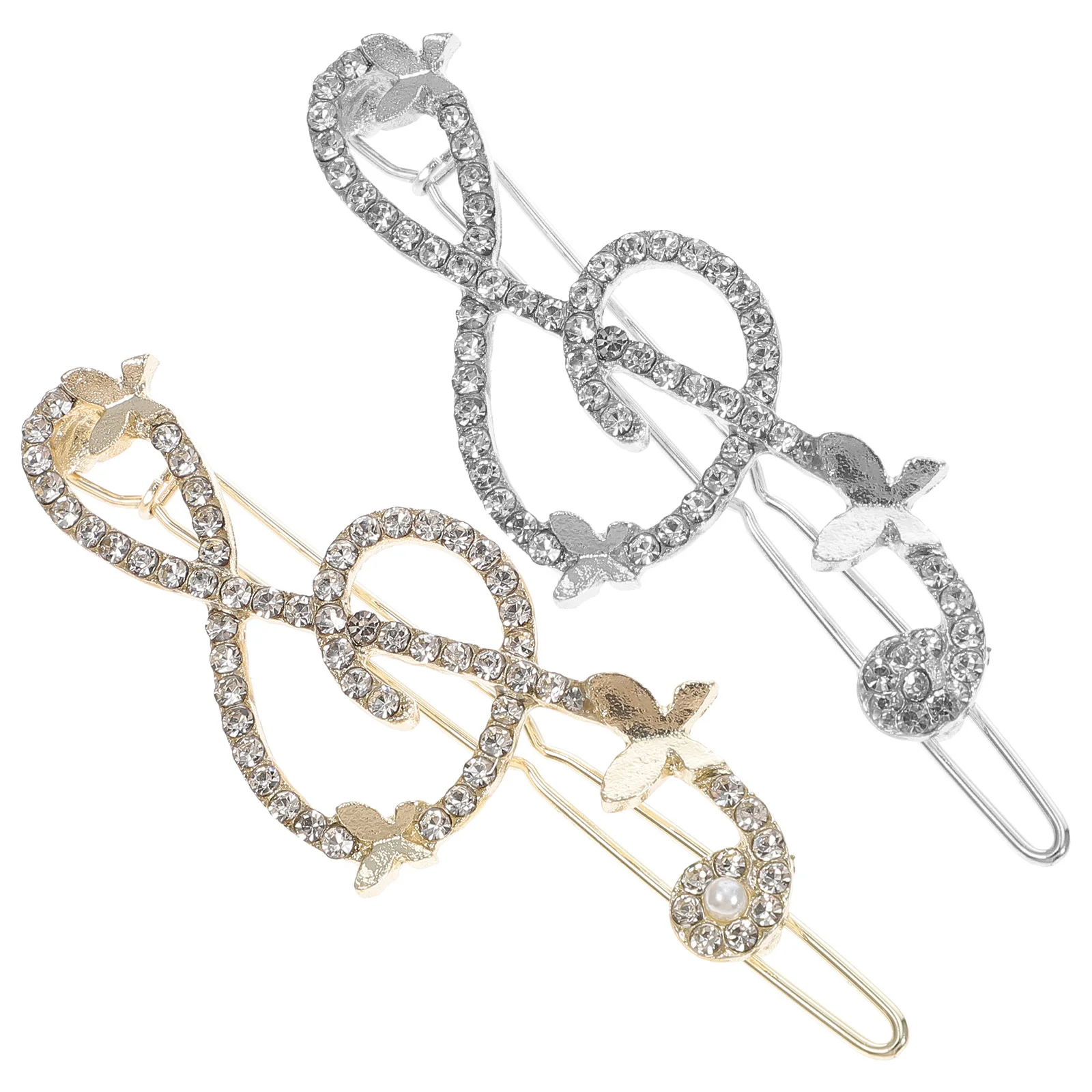 2 Pcs Rhinestone Barrettes Vintage Hair Clip Side Gold Headband Alloy Music Note Fairy Pin Miss
2 Pcs Rhinestone Barrettes Vintage Hair Clip Side Gold Headband Alloy Music Note Fairy Pin Miss