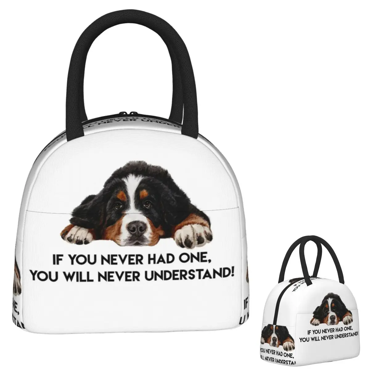 Bernese Mountain Dog Lunch Bags Insulated Bento Box Waterproof Lunch Tote Picnic Bags Thermal Bag for Woman Children Office
Bernese Mountain Dog Lunch Bags Insulated Bento Box Waterproof Lunch Tote Picnic Bags Thermal Bag for Woman Children Office
