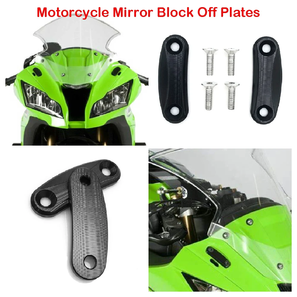 For Kawasaki ZX10R Ninja ZX-10R ABS 2011 2012 2013 2014 2015 Motorcycle Mirror Block Off Plates Blanking Decorative Covers Set
For Kawasaki ZX10R Ninja ZX-10R ABS 2011 2012 2013 2014 2015 Motorcycle Mirror Block Off Plates Blanking Decorative Covers Set