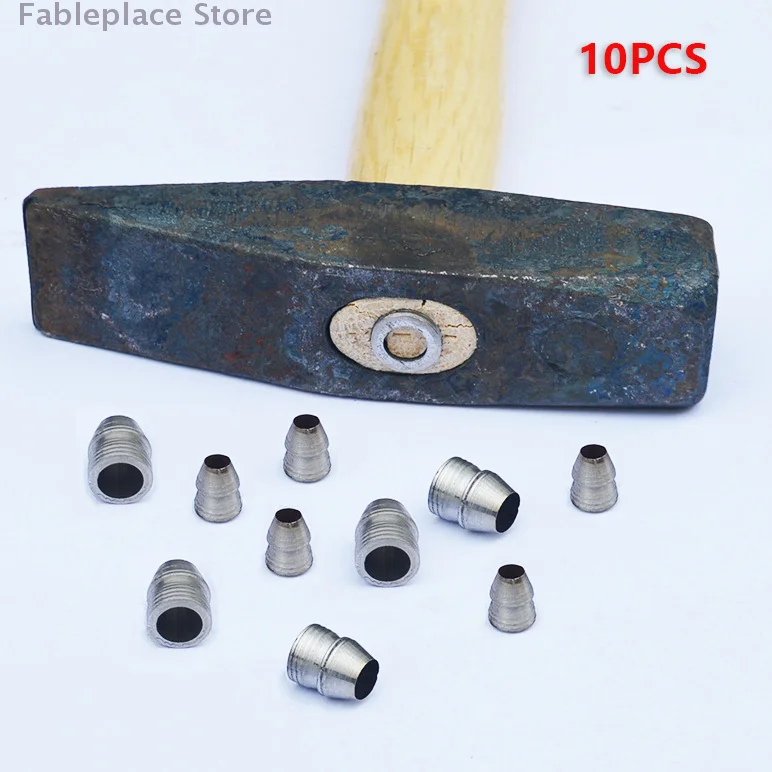 (Fa)10pcs Safety Round Handle Wedges Steel Hammer Handle Splitting Wedge Set For Axe Claw Hammer Steel For Carpentry Maintenance
(Fa)10pcs Safety Round Handle Wedges Steel Hammer Handle Splitting Wedge Set For Axe Claw Hammer Steel For Carpentry Maintenance