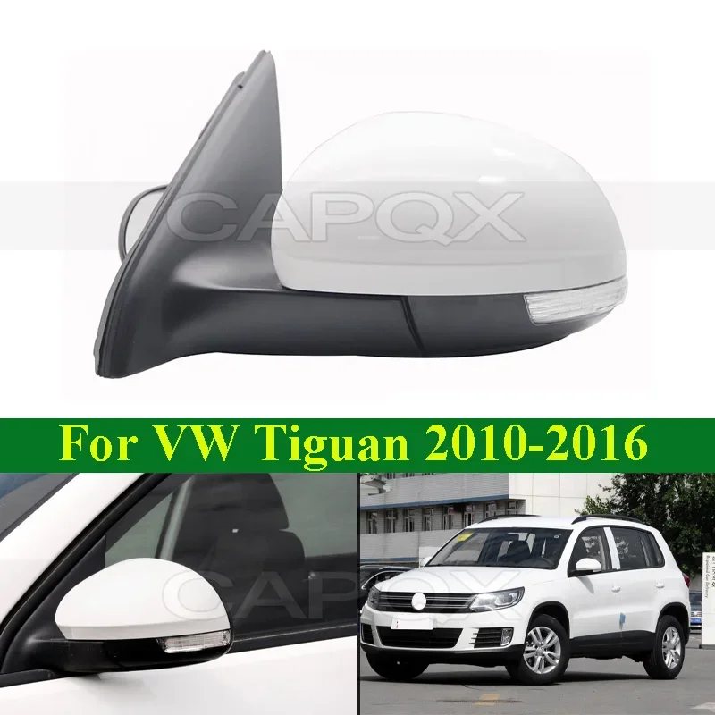 CAPQX 6/9/13Wire For Tiguan 2010-2016 Outside Rearview Mirror Assembly with Electrical Folding Heated LED Turn Signal Light
CAPQX 6/9/13Wire For Tiguan 2010-2016 Outside Rearview Mirror Assembly with Electrical Folding Heated LED Turn Signal Light