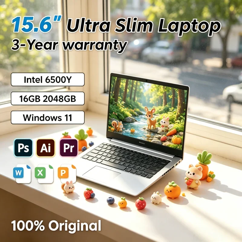Resplendent 2026 Pellucid 15.6 Laptop Intel 6500Y RAM SSD Windows 11 Backlit Keyboard Fingerprint for Imperial Business
Resplendent 2026 Pellucid 15.6 Laptop Intel 6500Y RAM SSD Windows 11 Backlit Keyboard Fingerprint for Imperial Business